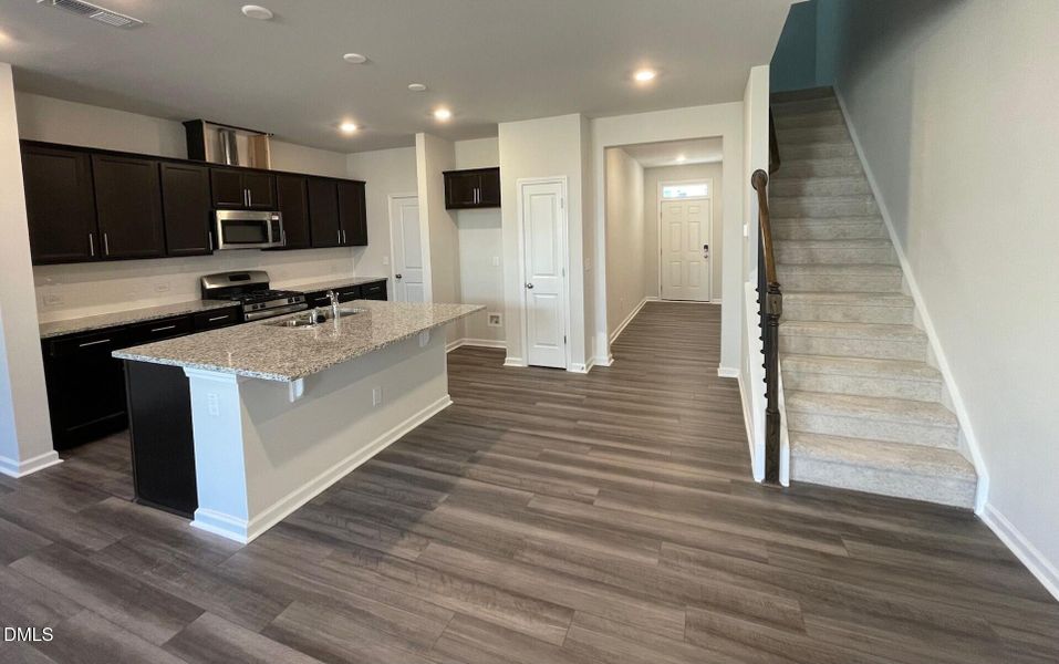 304 kitchen and foyer