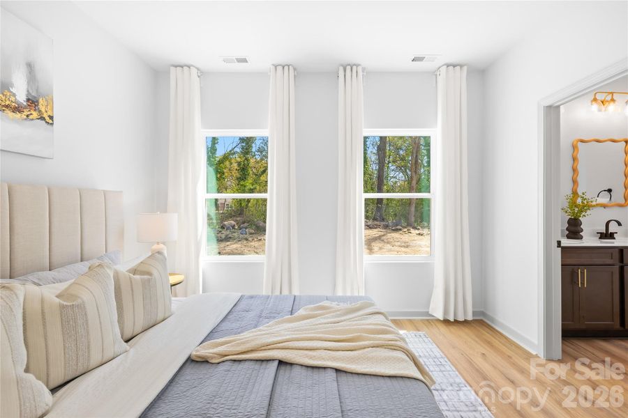 Furnished interior view inside a new home in , Rock Hill (Image 8).