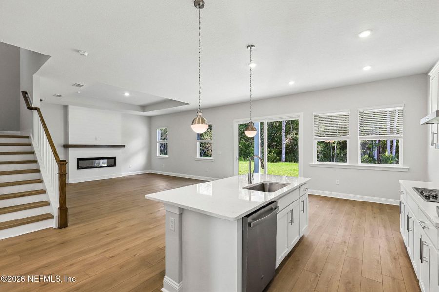 Furnished interior view inside a new home in , St. Augustine (Image 8).