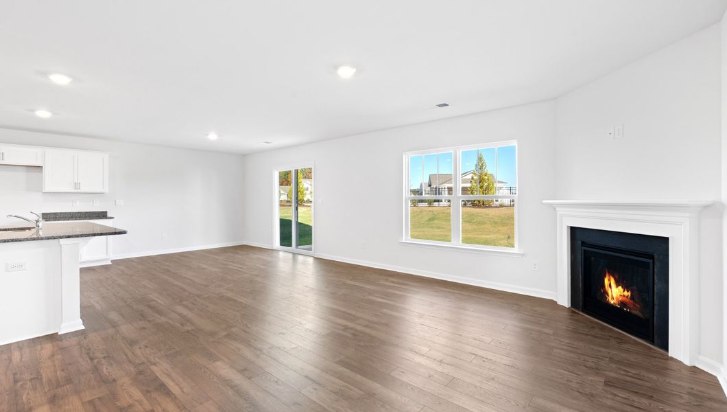 Representative unfurnished interior of a home built from the AISLE by D.R. Horton in Seneca Falls, Seneca (Image 18).