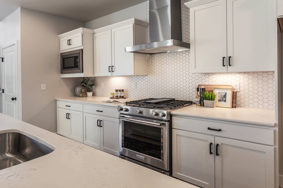 Representative furnished interior of a home built from the Tesla by Hartford Homes in Trailside, Timnath (Image 20).