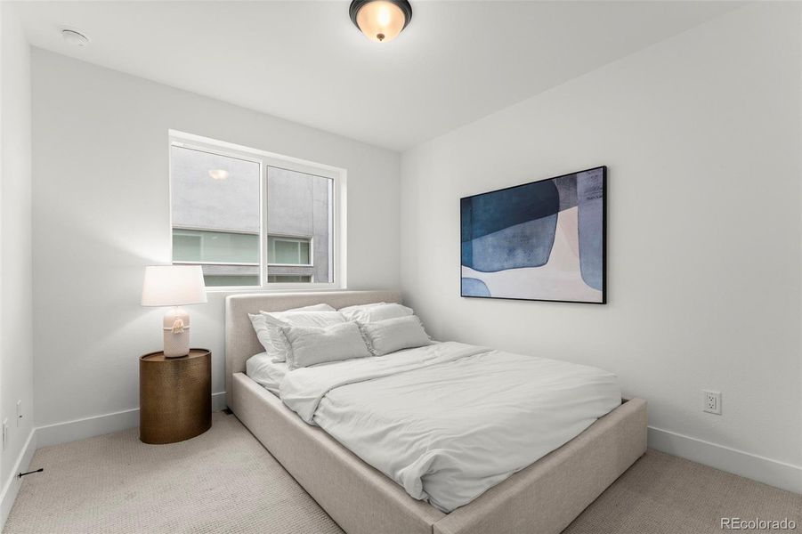 Furnished interior view inside a new home in , Denver (Image 8).