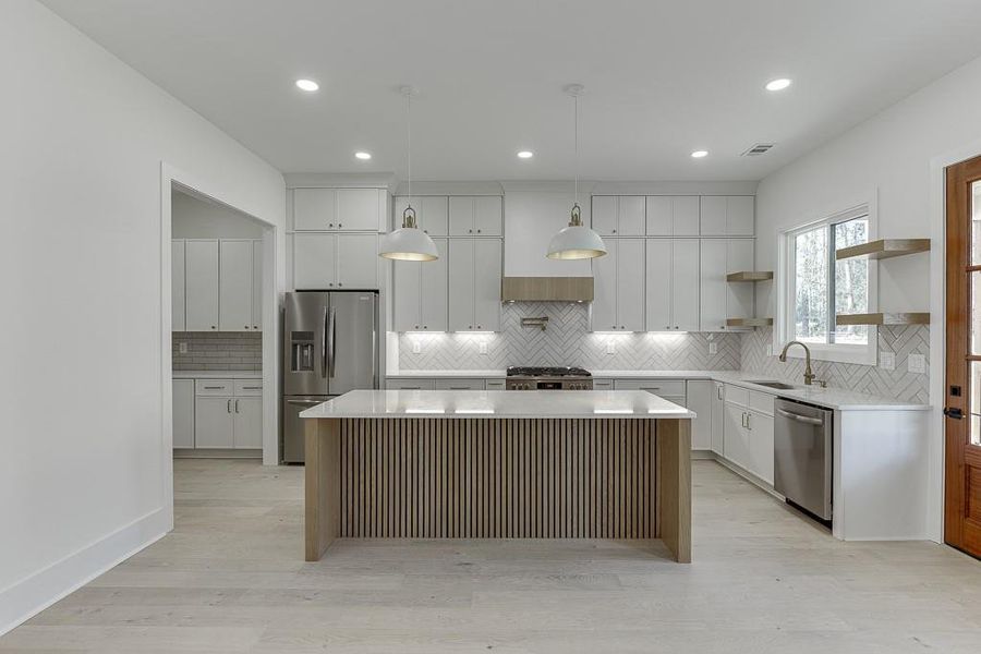 Furnished interior view inside a new home in , Flowery Branch (Image 7).