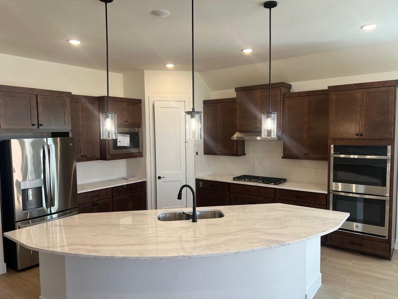 Furnished interior view inside a new home in Wood Leaf Reserve, Tomball (Image 8).