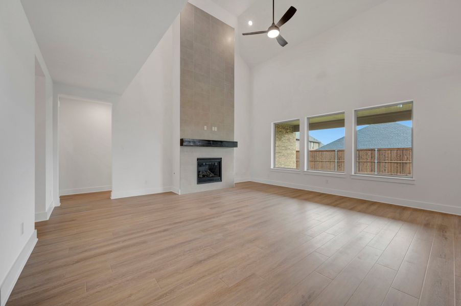 Spacious, unfurnished interior of a new home in Bridgewater, Midlothian (Image 16).