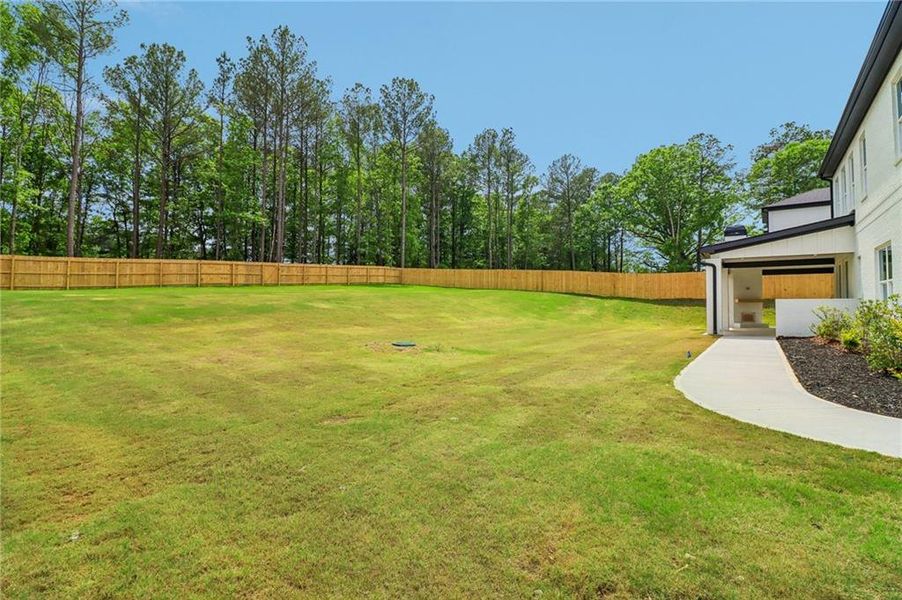 Exterior details and patio area of a home in , Grayson (Image 27).