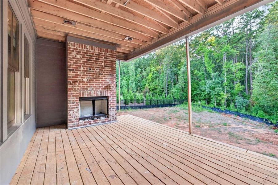 Exterior details and patio area of a home in , Statham (Image 5).