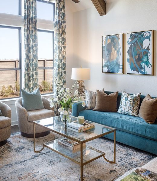 Representative Family Room - some options shown