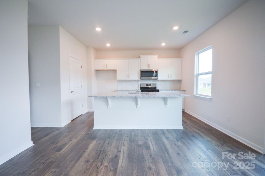 Furnished interior view inside a new home in Valleywood Farms, Waynesville (Image 9). Furnished interior view inside a new home in Valleywood Farms, Waynesville (Image 9).