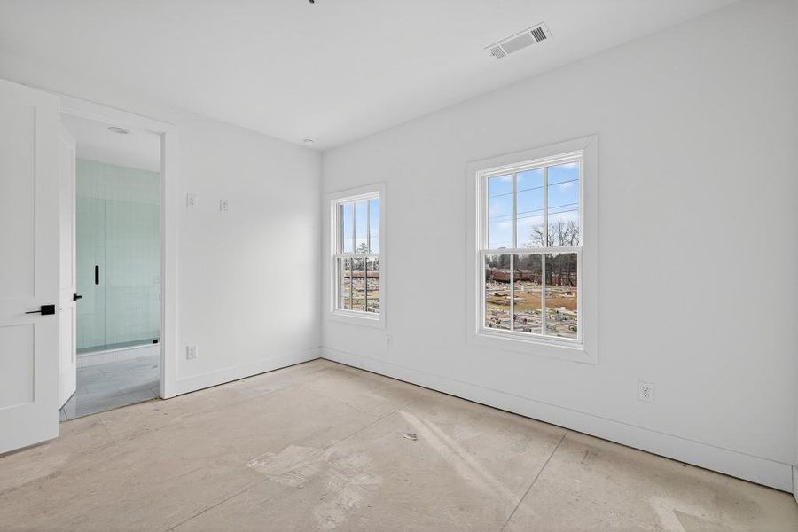 Spacious, unfurnished interior of a new home in Skyview On Broad, Sugar Hill (Image 30). Spacious, unfurnished interior of a new home in Skyview On Broad, Sugar Hill (Image 30).
