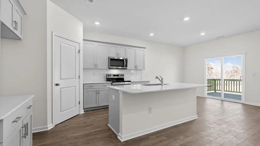 Furnished interior view inside a new home in Baker Farm, Youngsville (Image 4).