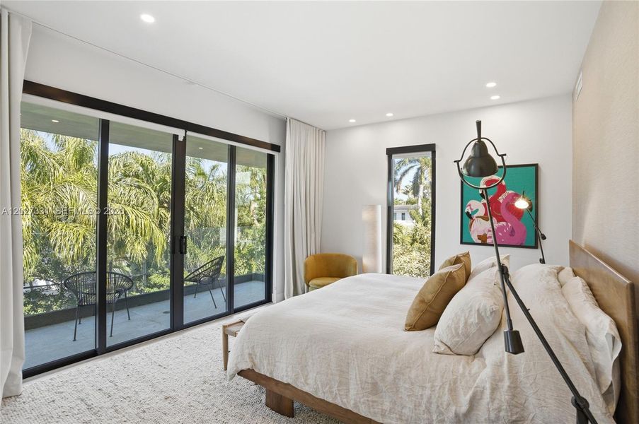 Furnished interior view inside a new home in , Miami Beach (Image 35). Furnished interior view inside a new home in , Miami Beach (Image 35).