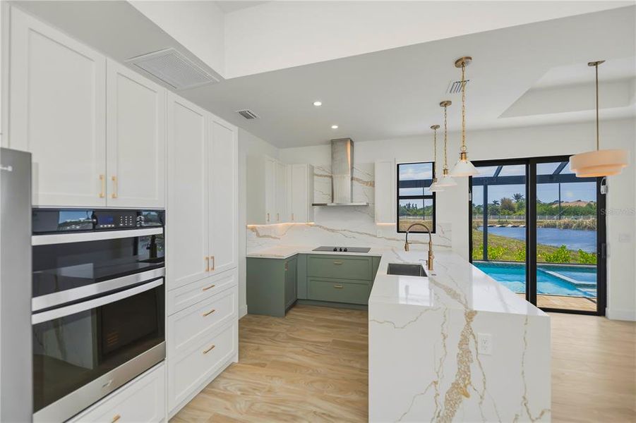 Furnished interior view inside a new home in , Placida (Image 8).