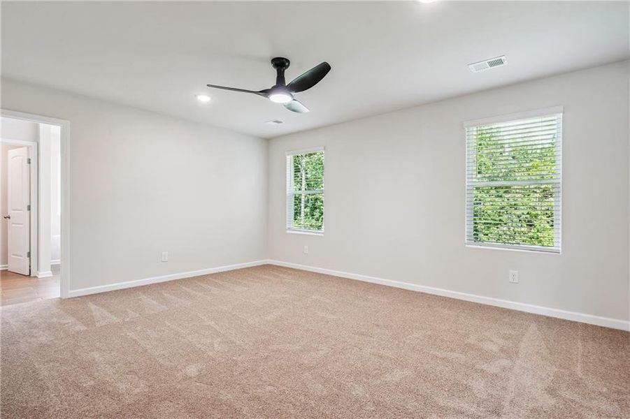 Spacious, unfurnished interior of a new home in River Walk Farm, Covington (Image 18). Spacious, unfurnished interior of a new home in River Walk Farm, Covington (Image 18).