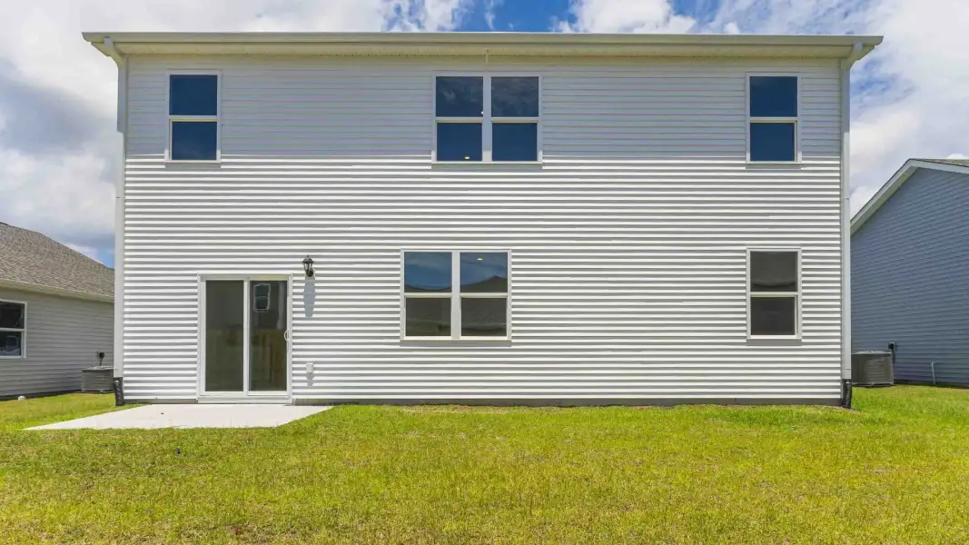 Exterior details and patio area of a home in Brookside, Richlands (Image 17).