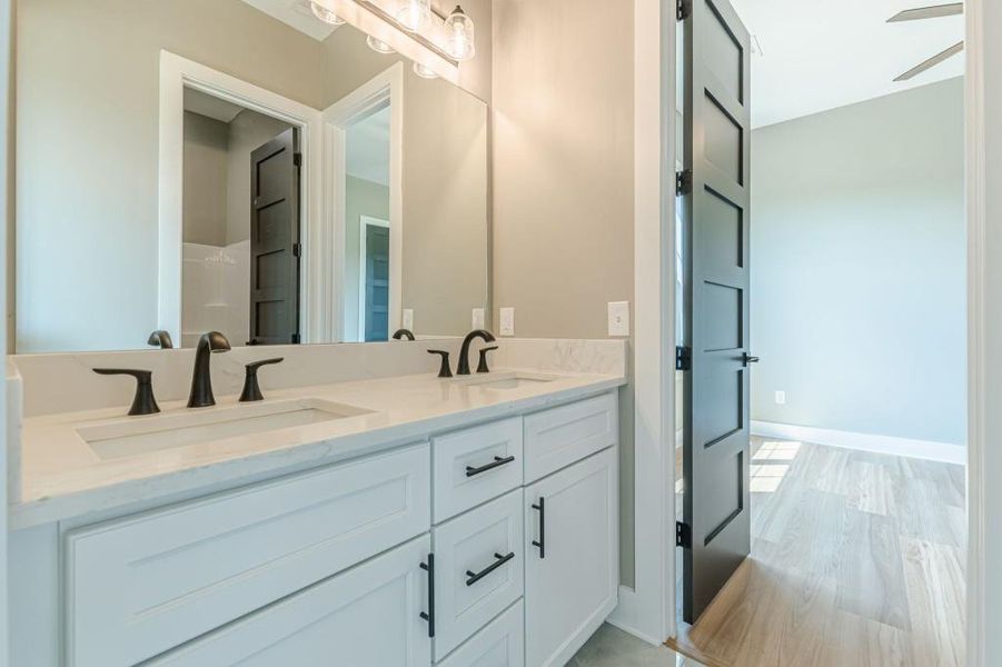 Furnished interior view inside a new home in , Bremen (Image 11).