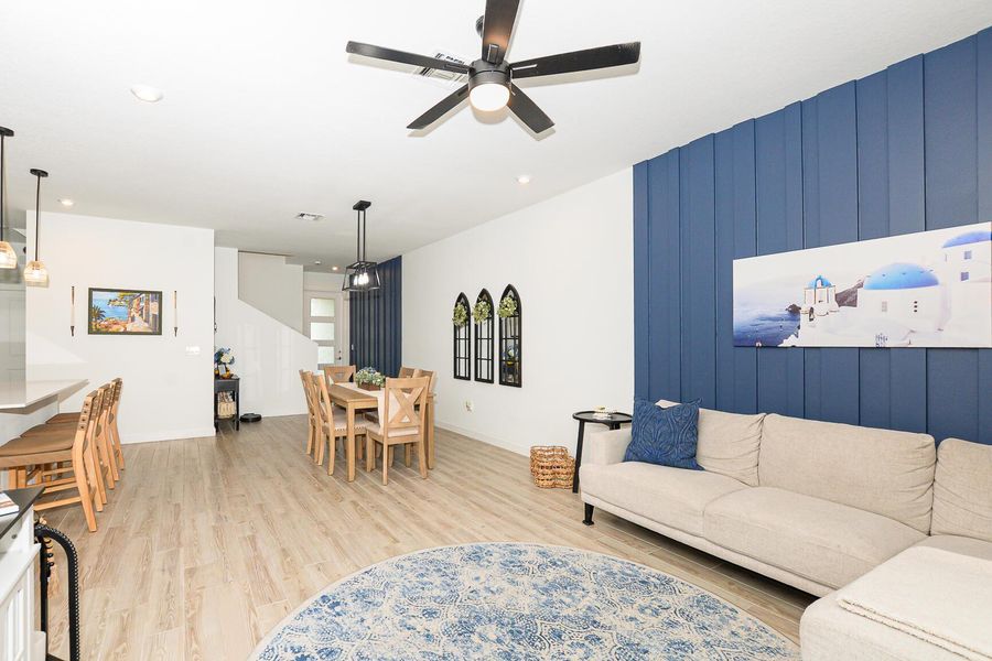 Furnished interior view inside a new home in , Port St. Lucie (Image 10).