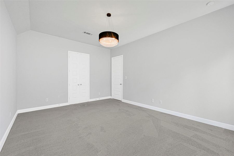 Spacious, unfurnished interior of a new home in Grand Central Park 45', Conroe (Image 25). Spacious, unfurnished interior of a new home in Grand Central Park 45', Conroe (Image 25).