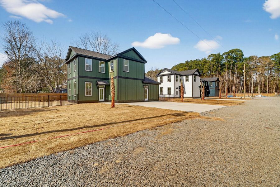 Front exterior of a new home in , Summerville, SC, highlighting curb appeal (Image 30).