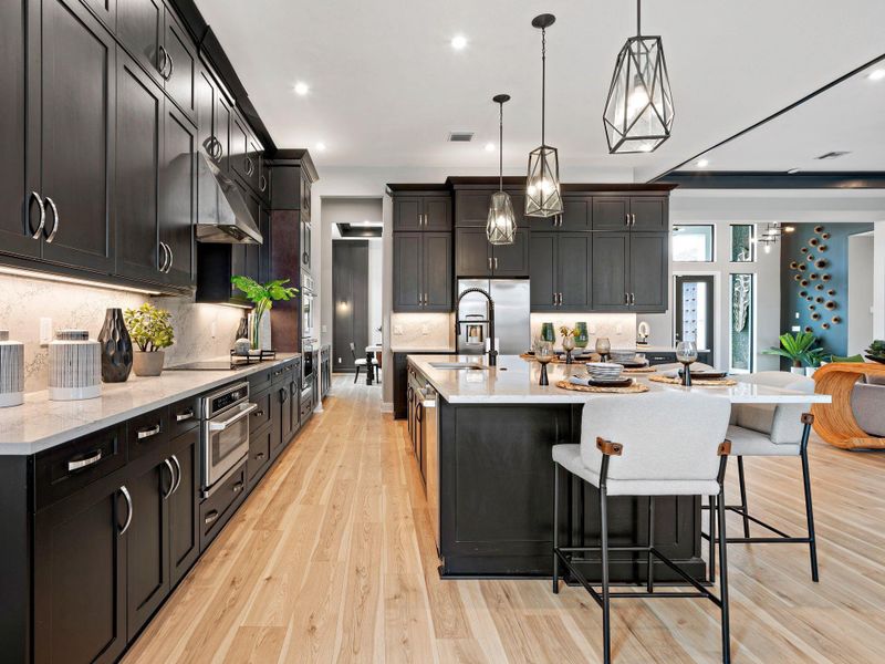 Furnished interior view inside a new home in , Port St. Lucie (Image 32).