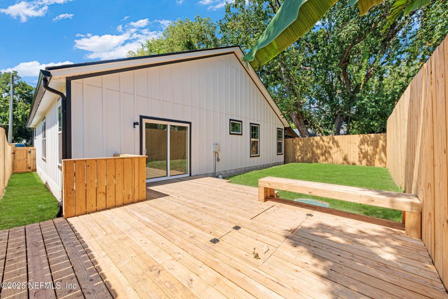 Front exterior of a new home in , Jacksonville, FL, highlighting curb appeal (Image 19).