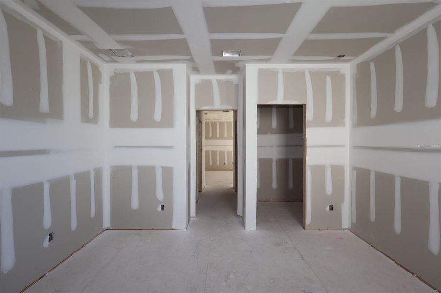 In-progress construction of a new home in Eden at Crossprairie, St. Cloud, FL (Image 10).