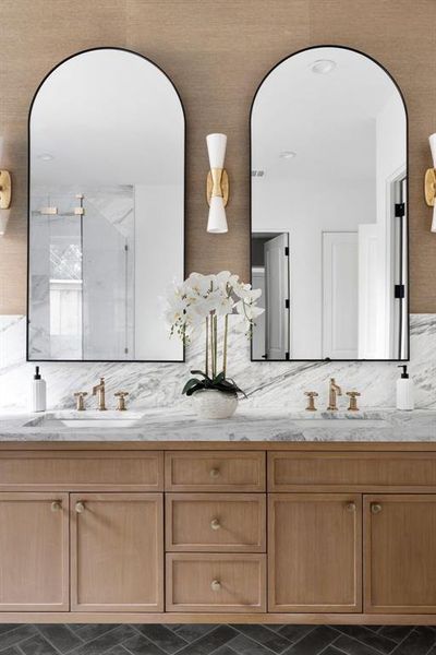 Furnished interior view inside a new home in , Dallas (Image 15).