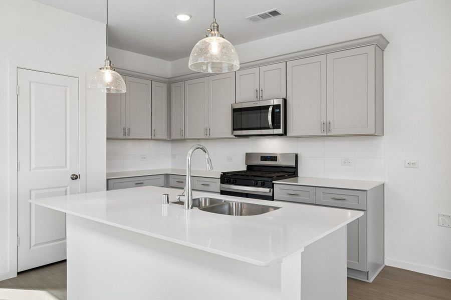 Furnished interior view inside a new home in Montgomery Bend, Montgomery (Image 19).