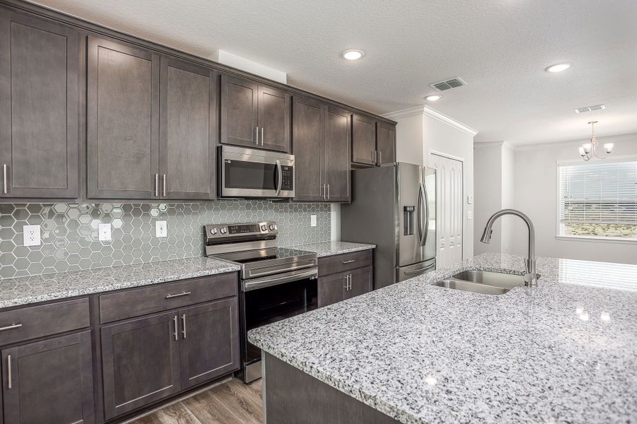Representative furnished interior of a home built from the Carrington by Maronda Homes in Malabar Springs, Palm Bay (Image 7).