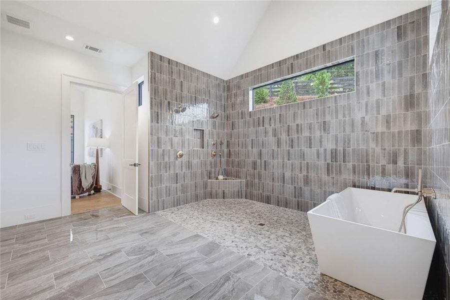 Furnished interior view inside a new home in , Canton (Image 33).
