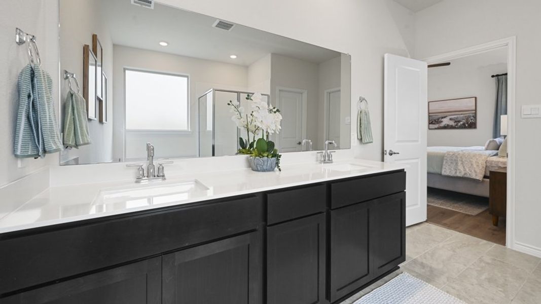 Representative furnished interior of a home built from the Vail by D.R. Horton in Madera, Royse City (Image 43). Representative furnished interior of a home built from the Vail by D.R. Horton in Madera, Royse City (Image 43).