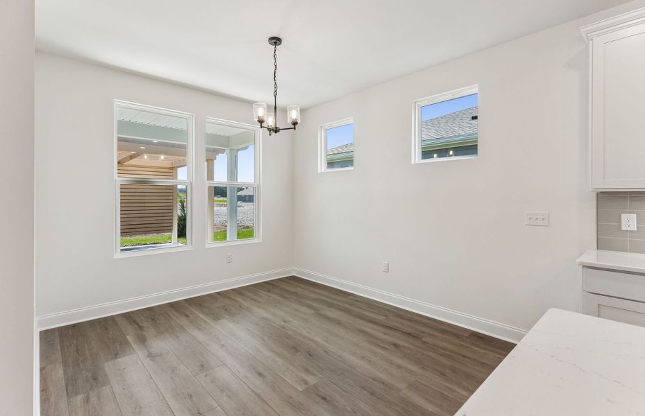 Spacious, unfurnished interior of a new home in Del Webb Southern Harmony, Murfreesboro (Image 31).