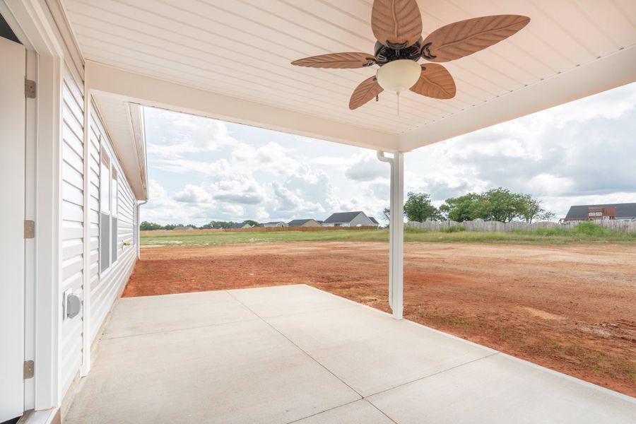 Representative exterior details of a home built from the Sage by Enchanted Homes in Lonesome Dove, San Antonio (Image 3).