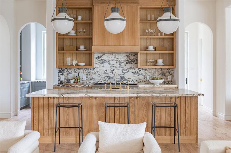 Furnished interior view inside a new home in , Dallas (Image 6).