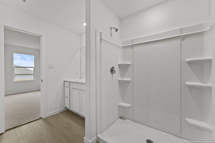 Furnished interior view inside a new home in , New Braunfels (Image 6).