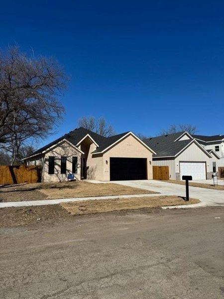 In-progress construction of a new home in , Fort Worth, TX (Image 32).