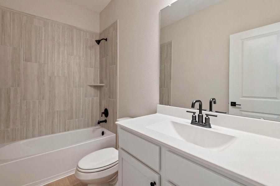 Furnished interior view inside a new home in Emberly, Beasley (Image 16).
