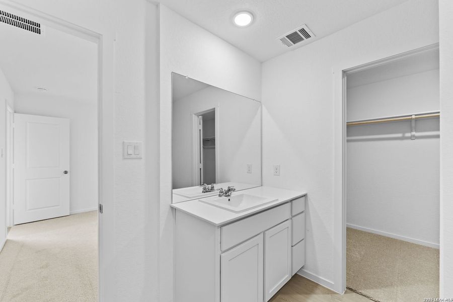 Furnished interior view inside a new home in Waterwheel, San Antonio (Image 13).
