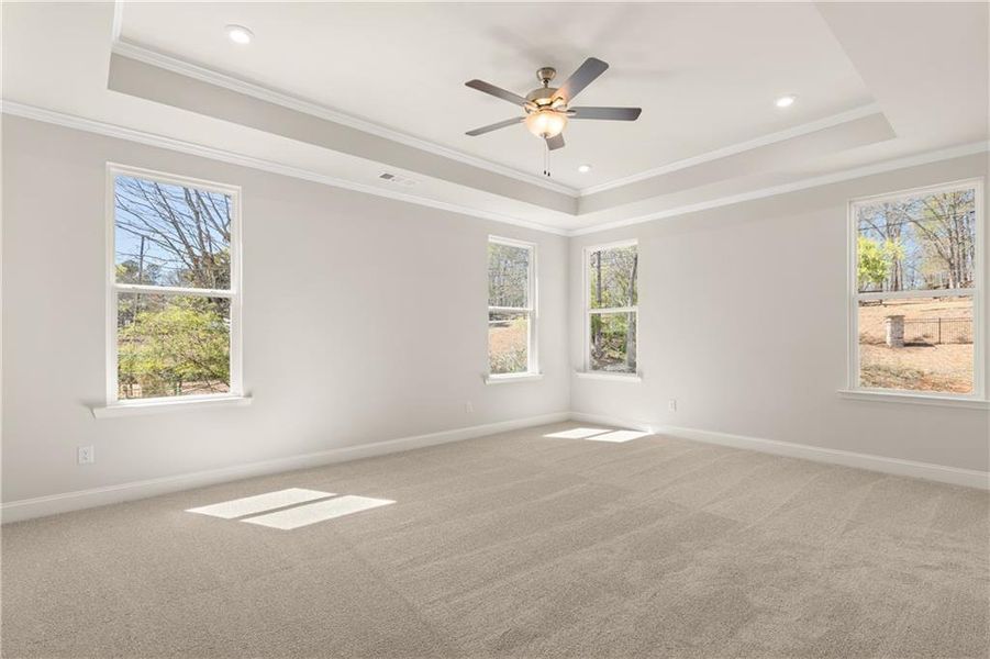 Spacious, unfurnished interior of a new home in Melody Lakeside Estates, Buford (Image 23). Spacious, unfurnished interior of a new home in Melody Lakeside Estates, Buford (Image 23).