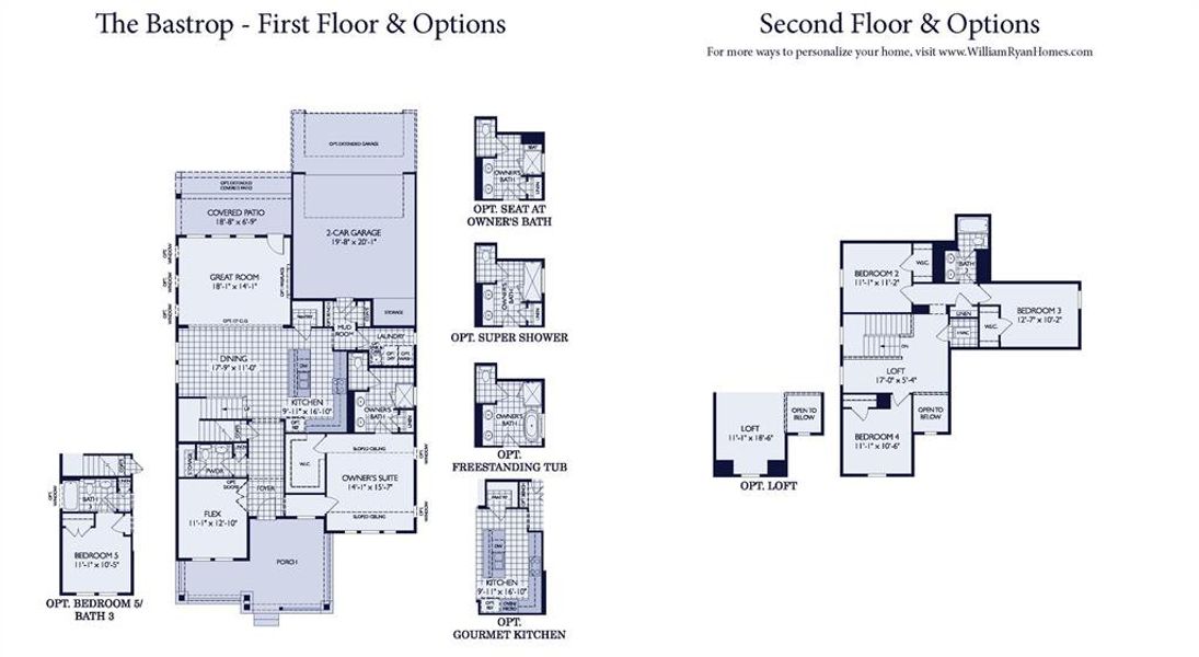 Bastrop Floorplan