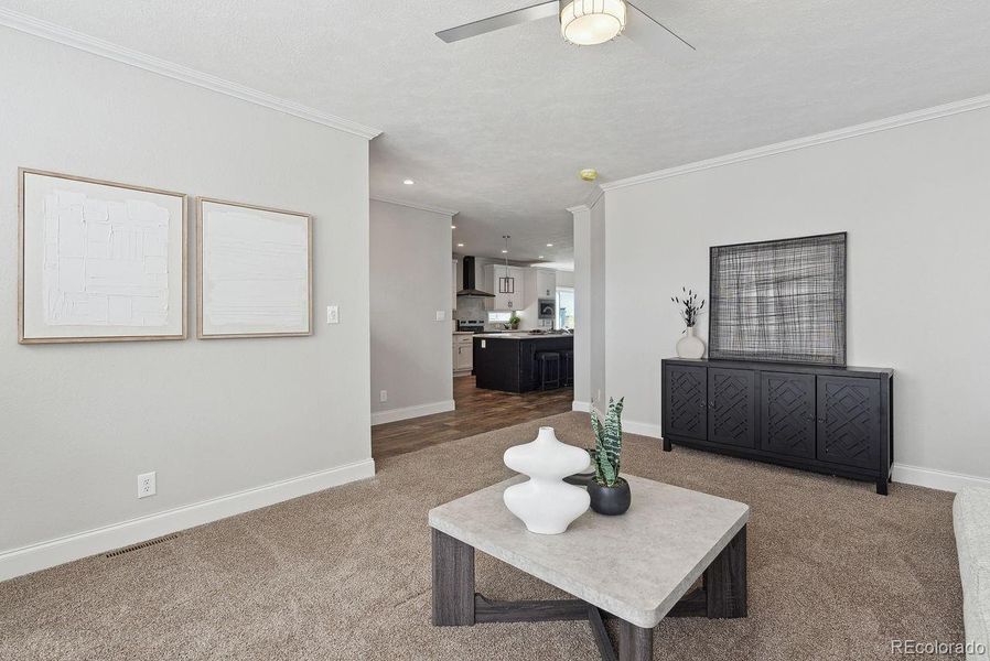 Furnished interior view inside a new home in , Cañon City (Image 4).