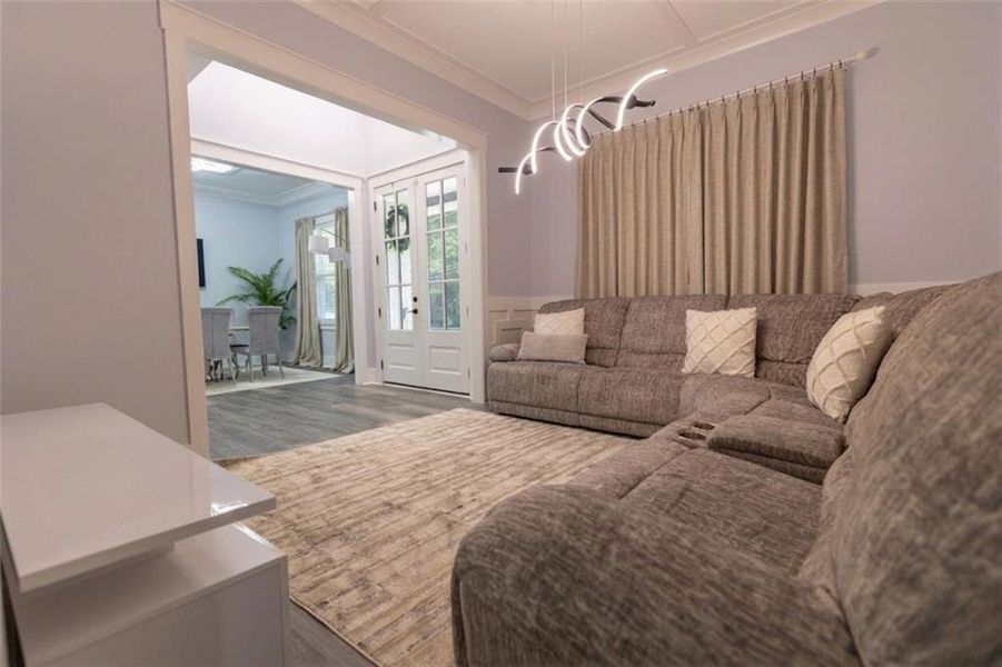 Furnished interior view inside a new home in , Snellville (Image 5).