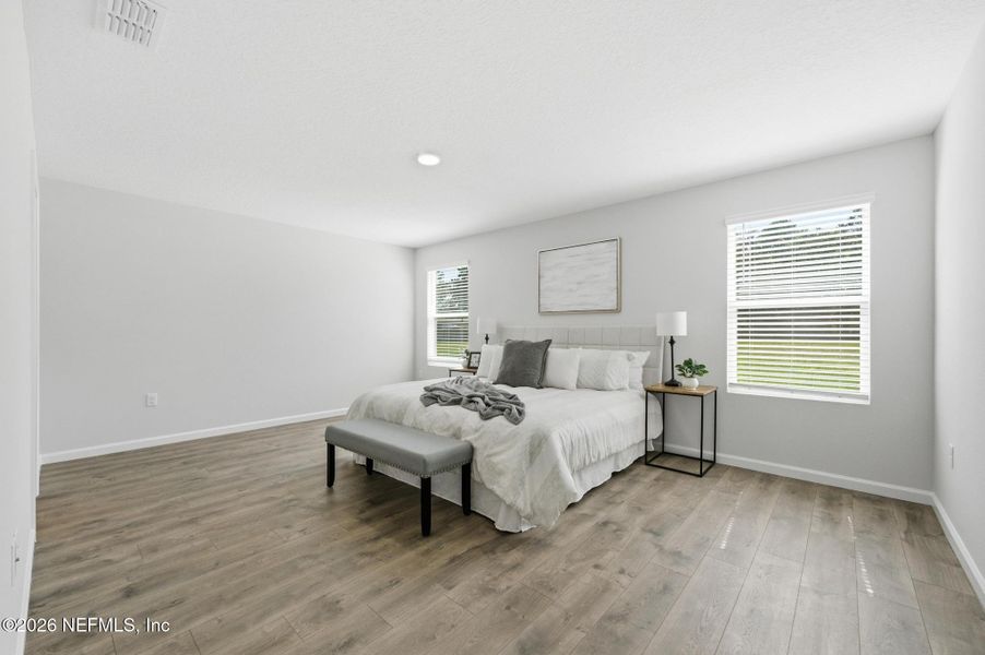 Furnished interior view inside a new home in , Jacksonville (Image 13). Furnished interior view inside a new home in , Jacksonville (Image 13).