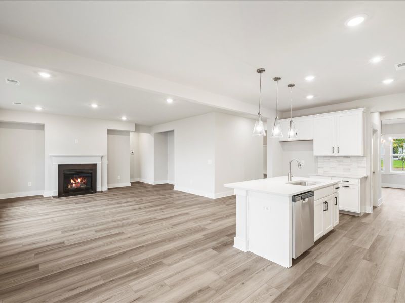 Spacious, unfurnished interior of a new home in Cedar Shoals - Signature Collection, Piedmont (Image 19). Spacious, unfurnished interior of a new home in Cedar Shoals - Signature Collection, Piedmont (Image 19).