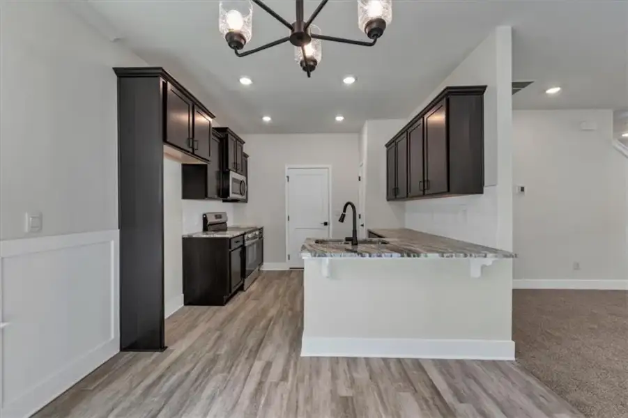 Furnished interior view inside a new home in Canterbury Villas, Carrollton (Image 6).