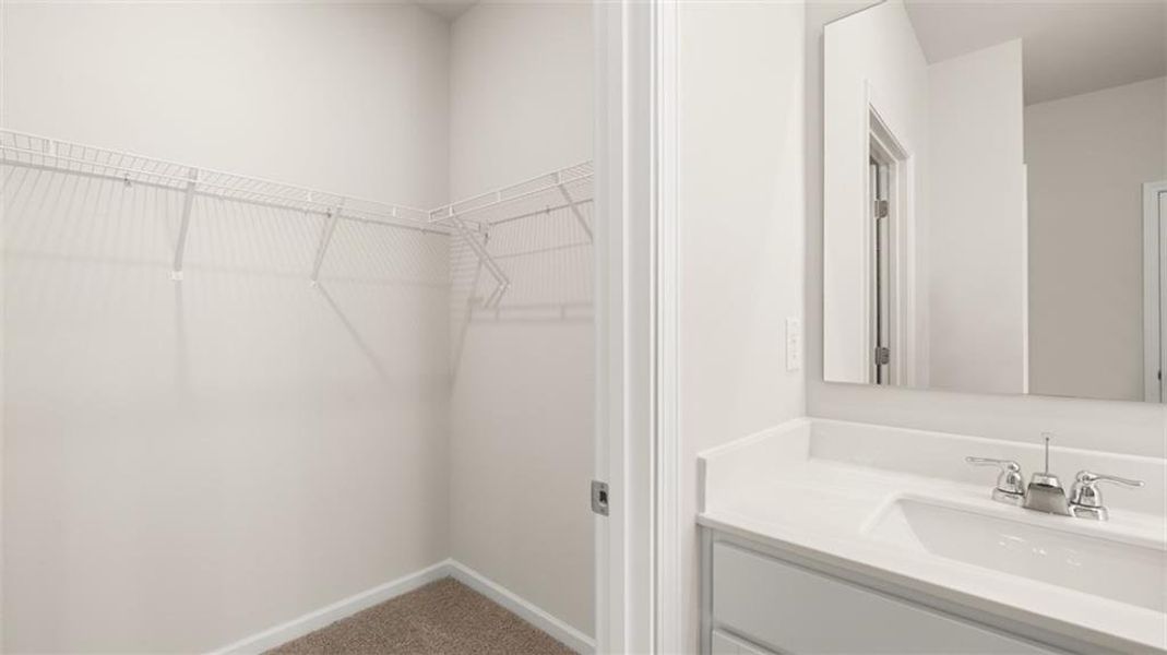 Spacious, unfurnished interior of a new home in The Preserve at Agricultural Village, Perry (Image 38).