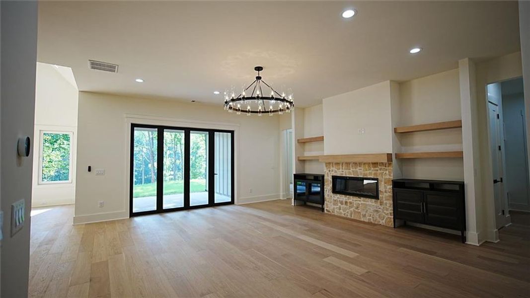 Spacious, unfurnished interior of a new home in , Flowery Branch (Image 40).