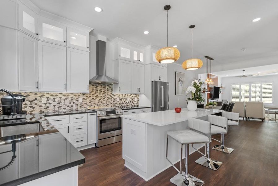 Furnished interior view inside a new home in , Stockbridge (Image 33).