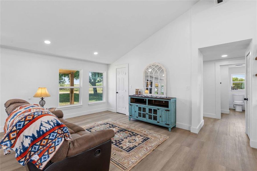 Furnished interior view inside a new home in , Zephyr (Image 3).