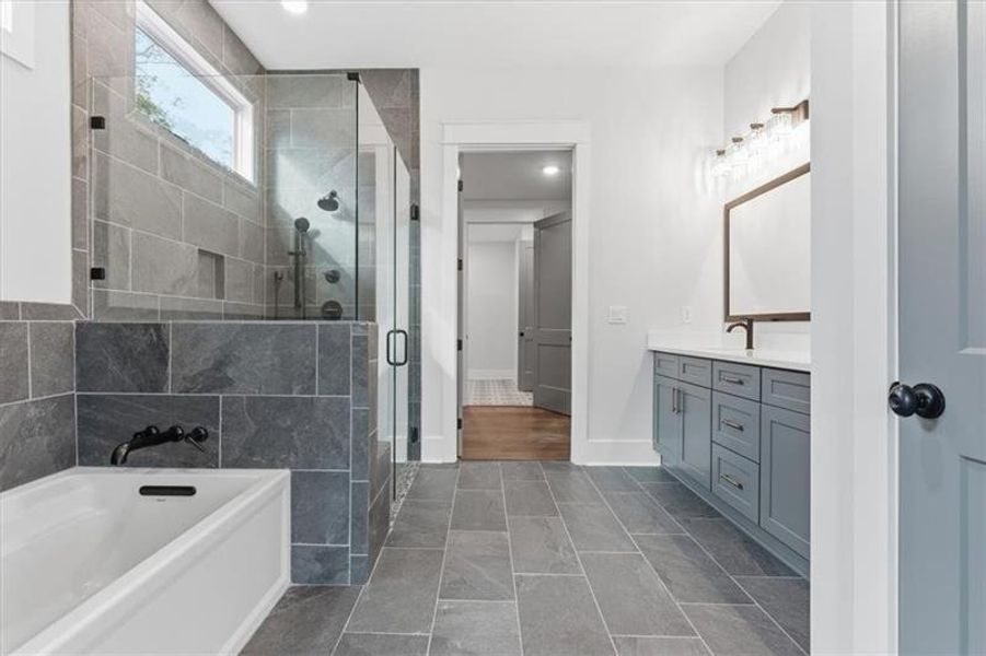 Furnished interior view inside a new home in , Cartersville (Image 11). Furnished interior view inside a new home in , Cartersville (Image 11).